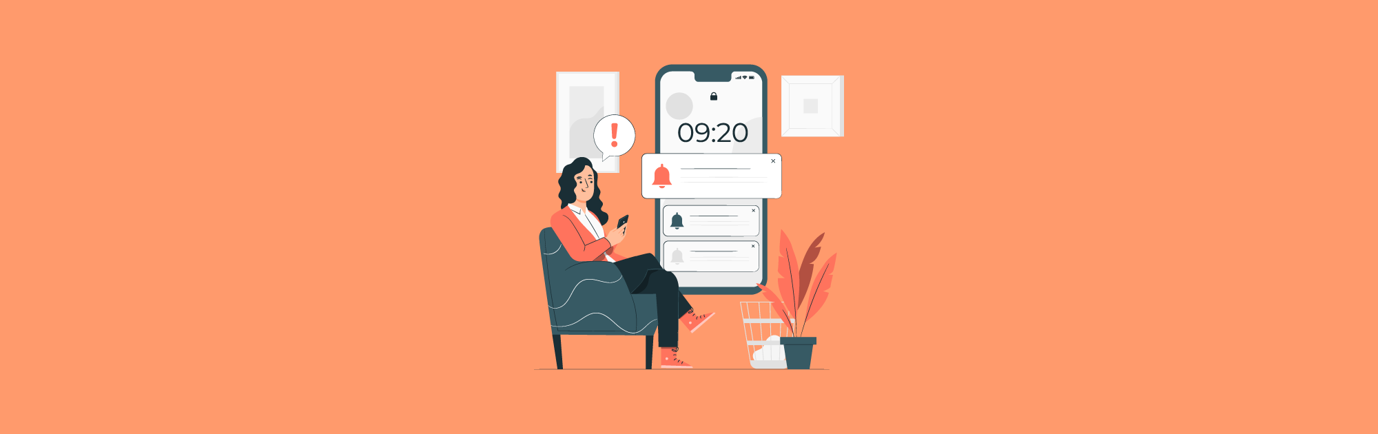 push notification header banner cartstack
