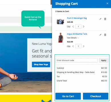 quick cart retention tool